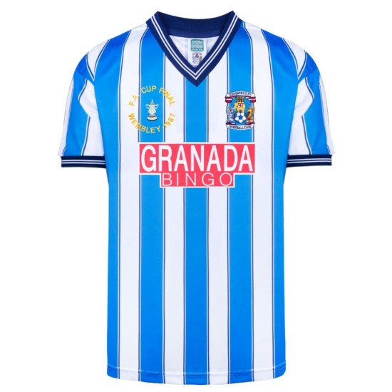 Maglia Retrò Finale FA Cup Coventry City Bambino 1987