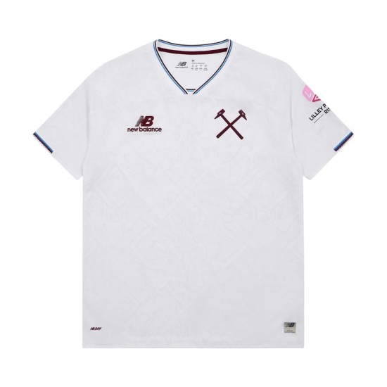 Maglia Away Bambino West Ham United 2026/27 senza sponsor Maglia Away Bambino West Ham United 2026/27 senza sponsor