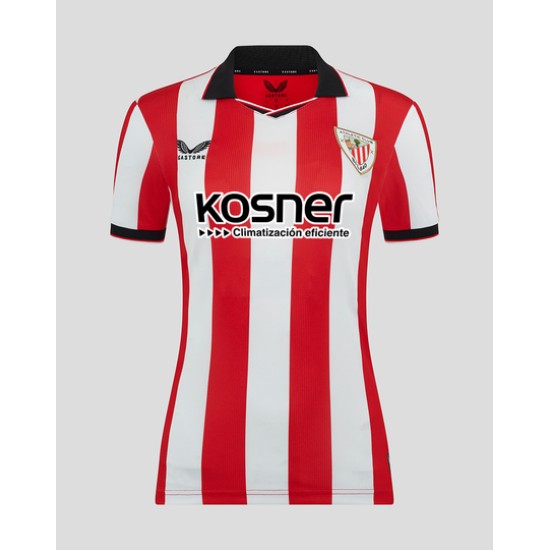 Maglia Athletic Bilbao 2025/26 Home Donna