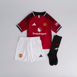 Bambino Manchester United 2025/26 Kit Casa