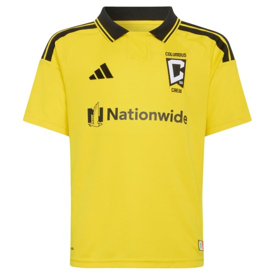 Bambino Columbus Crew 2026 Maglia Home