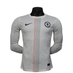 Bambino Chelsea 2025/26 Maglia Away Manica Lunga Bambino Chelsea 2025/26 Maglia Away Manica Lunga