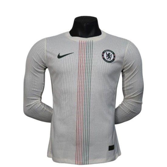 Bambino Chelsea 2025/26 Maglia Away Manica Lunga
