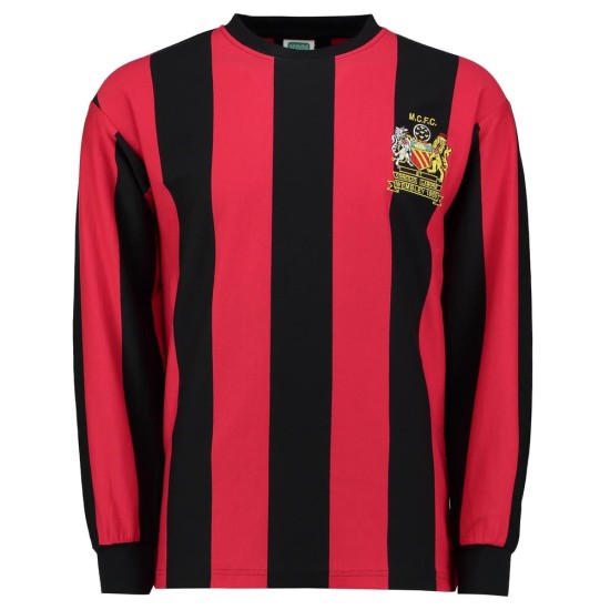 Maglia retrò manica lunga uomo Manchester City finale FA Cup 1969
