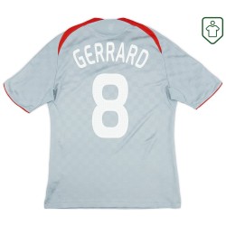 Maglia retrò trasferta uomo Liverpool 2008/09 Gerrard #8