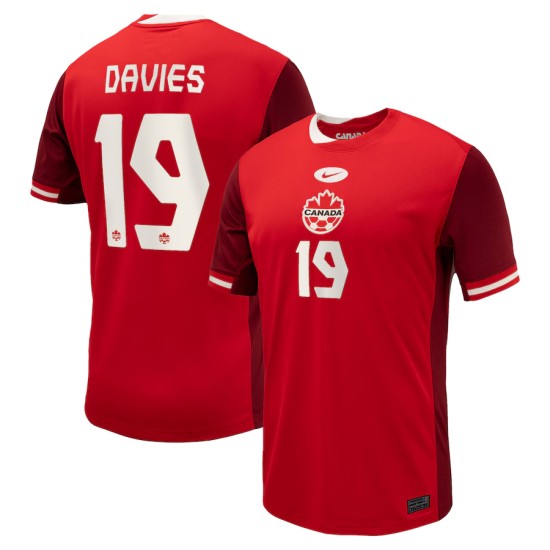 Maglia Casa Bambino DAVIES Canada 2024 Maglia Casa Bambino DAVIES Canada 2024