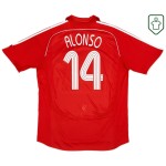 Maglia retrò casa uomo Liverpool 2006/08 Alonso #14 Maglia retrò casa uomo Liverpool 2006/08 Alonso #14