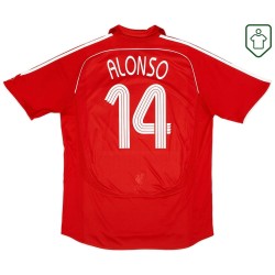 Maglia retrò casa uomo Liverpool 2006/08 Alonso #14