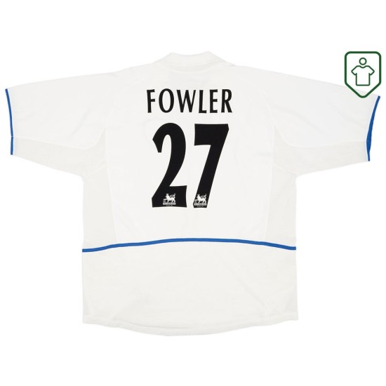 Maglia retrò casa uomo Leeds United 2002/03 Fowler #27