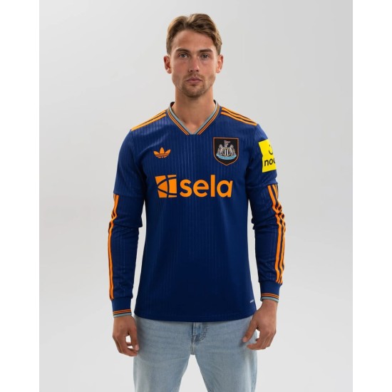 Maglia Terza manica lunga Newcastle United 2025/26 bambino