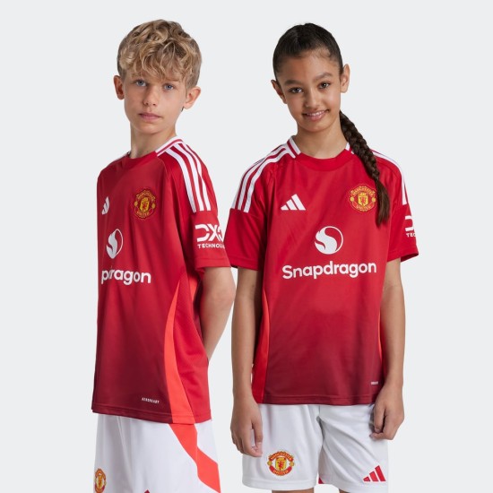 Maglia Casa Manchester United Bambino 2024/25 Maglia Casa Manchester United Bambino 2024/25
