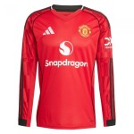 Maglia Casa Manica Lunga Manchester United 2025/26 Uomo
