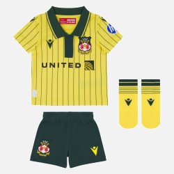 Kit da trasferta 2025/26 del Wrexham AFC da bambino