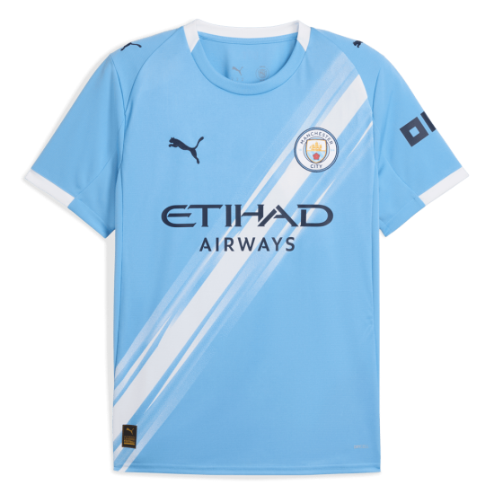 Maglia Home Manchester City 2025/26 Bambino