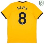 Maglia retrò casa uomo Wolverhampton Wanderers 2018/19 Neves #8