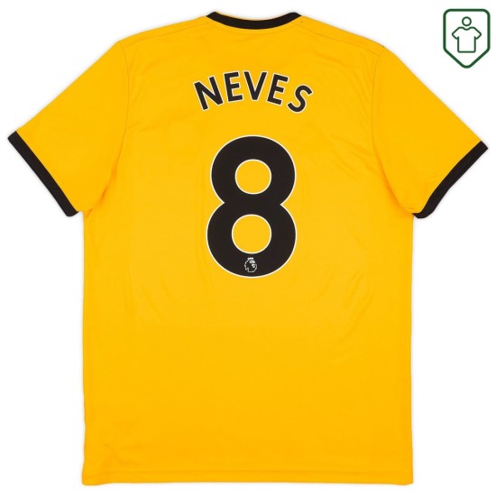 Maglia retrò casa uomo Wolverhampton Wanderers 2018/19 Neves #8