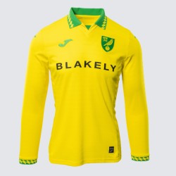 Maglia Casa Manica Lunga Uomo Norwich City 2025/26