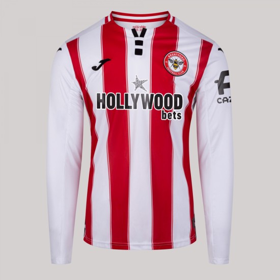 Maglia Casa Manica Lunga Bambino Brentford 2025/26