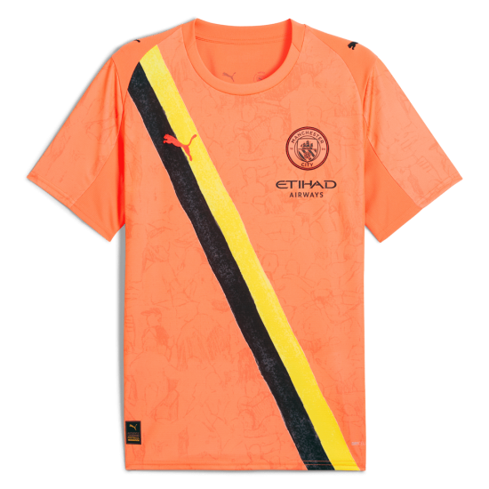 Maglia uomo Manchester City 2025/26 KidSuper - Arancione