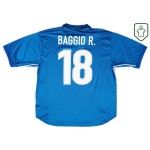 Maglia retrò Italia 1997/98 casa da uomo Baggio R. #18 Maglia retrò Italia 1997/98 casa da uomo Baggio R. #18