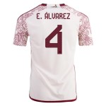 Edson Alvarez #4 Messico Maglia Trasferta Coppa del Mondo 2022