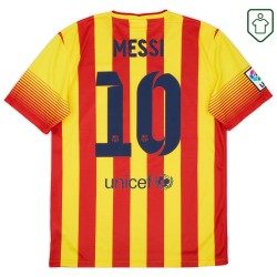 Uomo Maglia retro trasferta FC Barcellona 2013/15 Messi #10