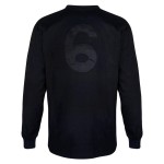 Maglia retrò blackout maniche lunghe Inghilterra 1966 #6 da uomo