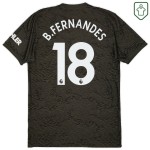 Maglia retrò trasferta uomo Manchester United 2020/21 B. Fernandes #18 Maglia retrò trasferta uomo Manchester United 2020/21 B. Fernandes #18