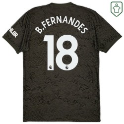 Maglia retrò trasferta uomo Manchester United 2020/21 B. Fernandes #18
