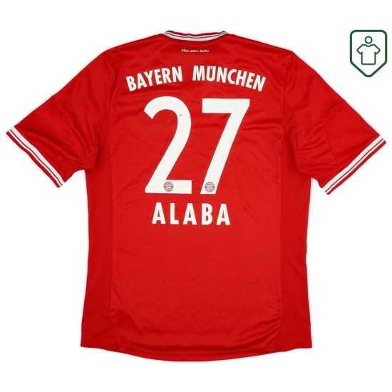 Maglia retrò Bayern Monaco 2013/14 Casa Uomo Alaba #27
