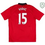 Maglia retrò casa uomo Manchester United 2013/14 Vidic #15