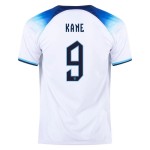 Harry Kane #9 Inghilterra Maglia Casa Coppa del Mondo 2022 Harry Kane #9 Inghilterra Maglia Casa Coppa del Mondo 2022
