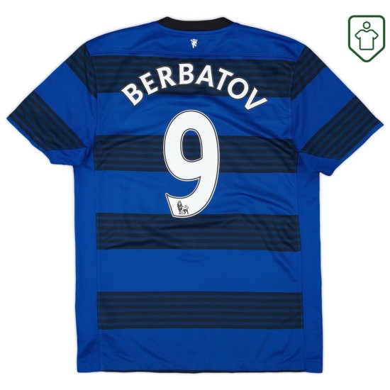 Maglia retrò trasferta uomo Manchester United 2011/13 Berbatov #9 Maglia retrò trasferta uomo Manchester United 2011/13 Berbatov #9