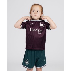 Kit trasferta Swansea City 2025/26 bambino