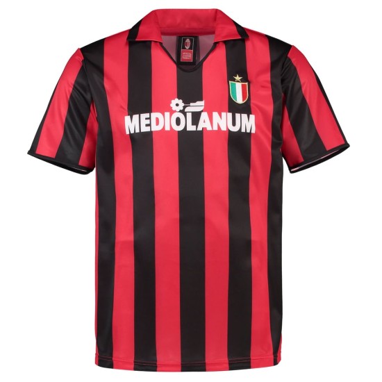 Maglia retrò Milan 1988 Casa Uomo Maglia retrò Milan 1988 Casa Uomo