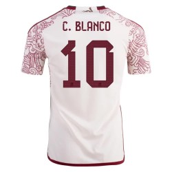 Cuauhtemoc Blanco #10 Messico Maglia Trasferta Coppa del Mondo 2022