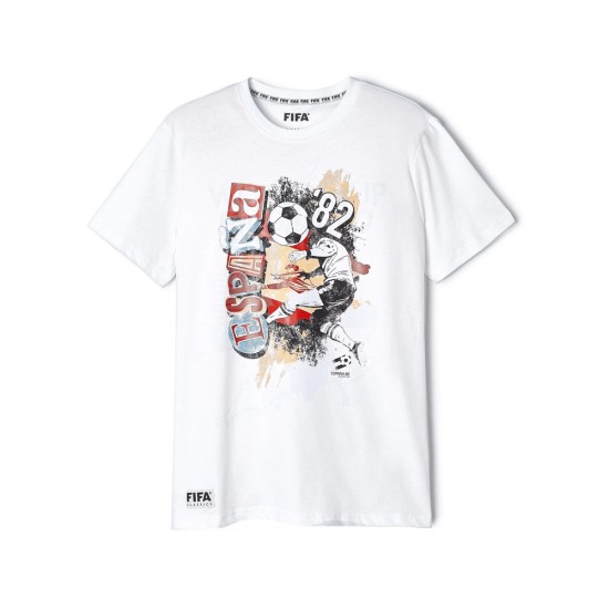 Maglia retrò Spagna 82 Classics Paint uomo