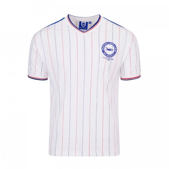 Maglia Retrò Finalisti FA Cup Trasferta Brighton & Hove Albion Uomo 1983