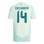 Maglia Trasferta Javier Hernandez Chicharito #14 Messico Copa America 2024 Maglia Trasferta Javier Hernandez Chicharito #14 Messico Copa America 2024