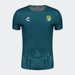 Donna Club León 2024/25 Terza Prematch Maglia - Verde