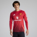 Maglia Maniche Lunghe Casa Manchester United Uomo 2024/25 Maglia Maniche Lunghe Casa Manchester United Uomo 2024/25