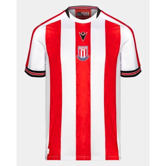 Maglia Casalinga Uomo Stoke City 2024/25 Senza Sponsor