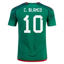 Cuauhtemoc Blanco #10 Messico Maglia Casa Coppa del Mondo 2022