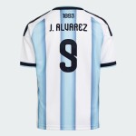 Maglia Ufficiale Casa Argentina 2026 Donna J. ALVAREZ #9