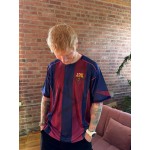 Maglia retro Ed Sheeran x Spotify x FC Barcelona 2004/05 da uomo