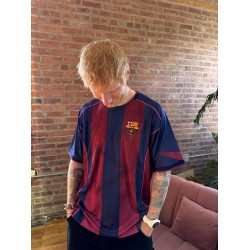 Maglia retro Ed Sheeran x Spotify x FC Barcelona 2004/05 da uomo