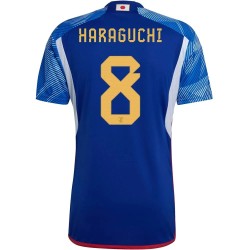 Genki Haraguchi #8 Giappone Maglia Casa Coppa del Mondo 2022