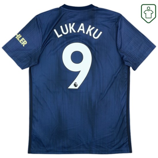 Maglia retrò terza uomo Manchester United 2018/19 Lukaku #9