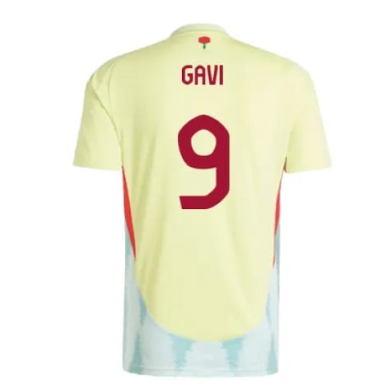 Maglia Trasferta Uomo GAVI Spagna 2024/25 Maglia Trasferta Uomo GAVI Spagna 2024/25
