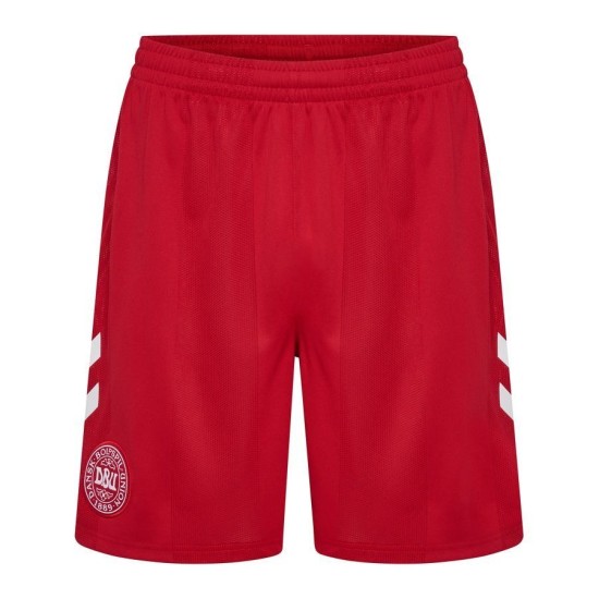 Pantaloncini Mondiale 2026 Casa Danimarca - Rosso Bambino